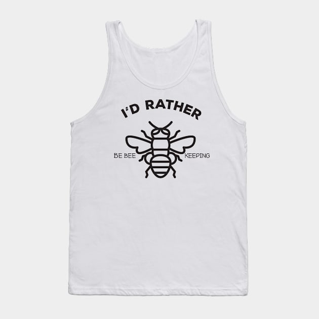 I'd rather be bee keeping Tank Top by boholoc0